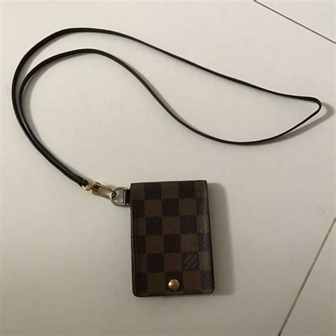 louis vuitton lanyard id|Louis Vuitton rfid wallet.